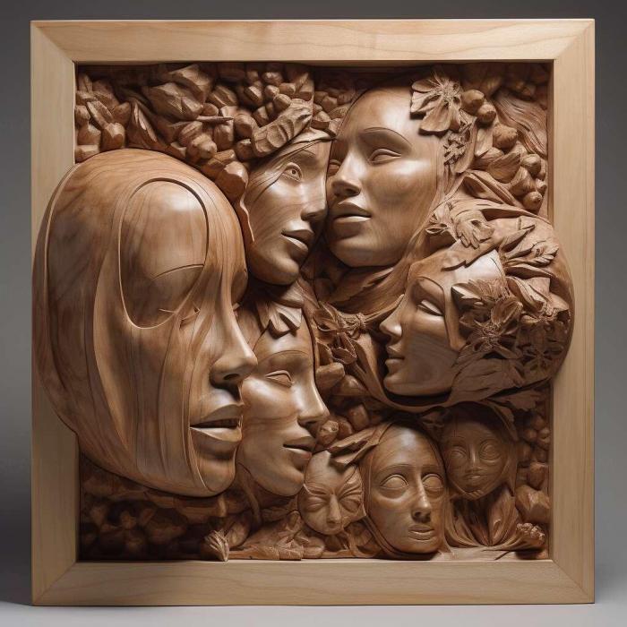 نموذج ثلاثي الأبعاد لآلة CNC 3D Art 